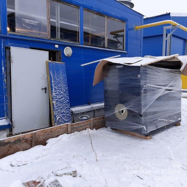 Замена котлов Viessmann весом 2,5т. каждый.